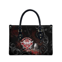 Serbian Empire Leather Bag Knight With Emblem Double Eagle - Wonder Print Shop