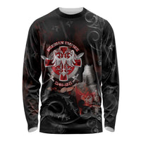 Serbian Empire Long Sleeve Shirt Knight With Emblem Double Eagle - Wonder Print Shop