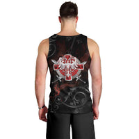Serbian Empire Men Tank Top Knight With Emblem Double Eagle - Wonder Print Shop