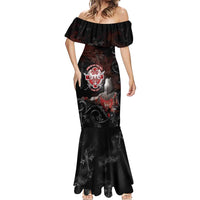 Serbian Empire Mermaid Dress Knight With Emblem Double Eagle - Wonder Print Shop