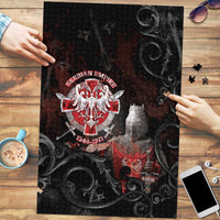 Serbian Empire Puzzle Knight With Emblem Double Eagle - Wonder Print Shop