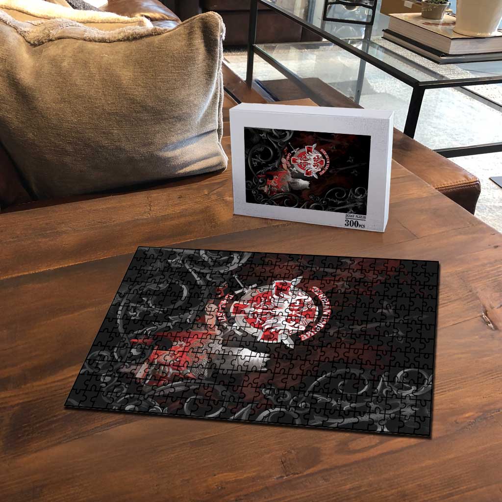 Serbian Empire Puzzle Knight With Emblem Double Eagle - Wonder Print Shop
