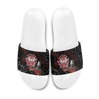 Serbian Empire Slide Sandals Knight With Emblem Double Eagle - Wonder Print Shop