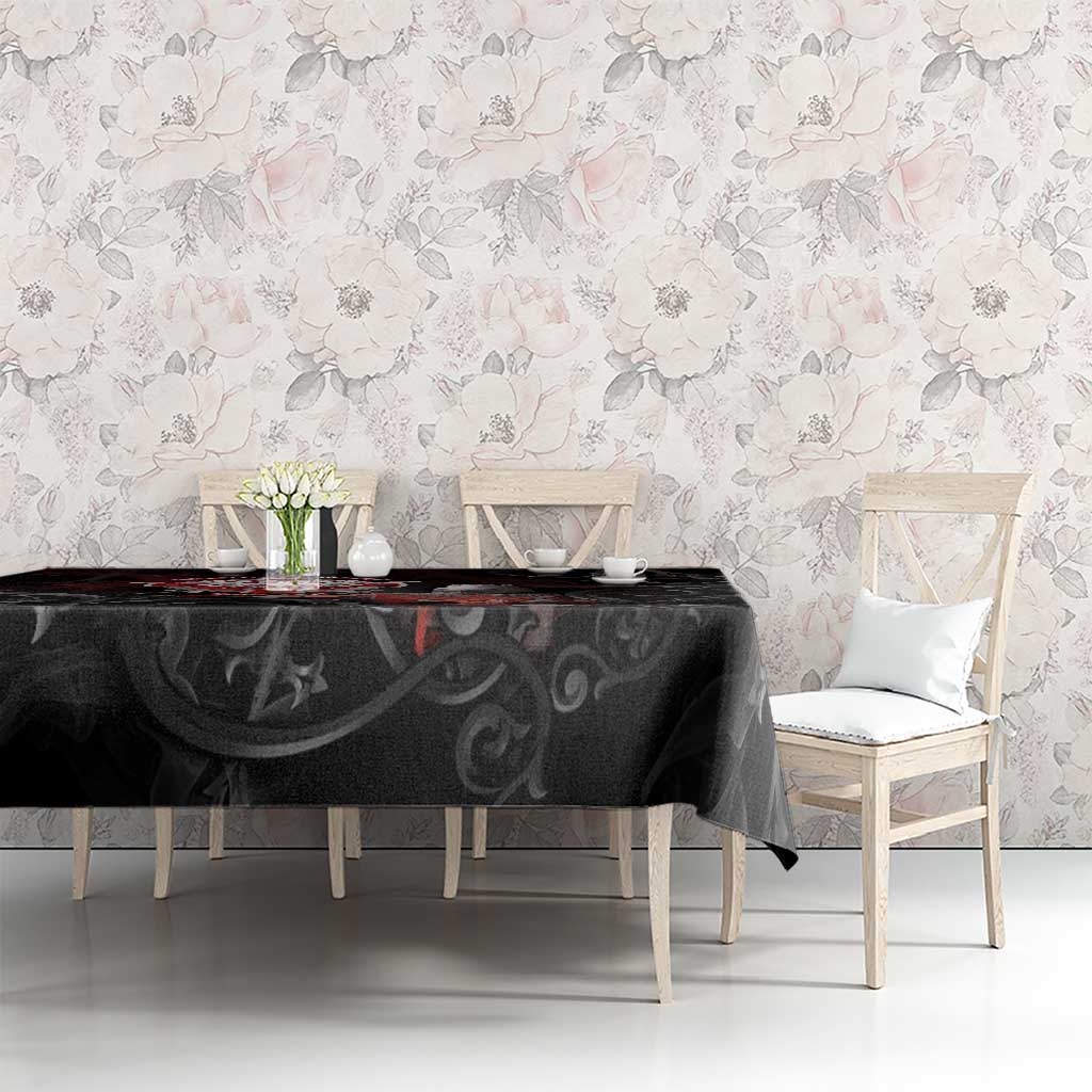Serbian Empire Tablecloth Knight With Emblem Double Eagle - Wonder Print Shop