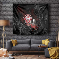 Serbian Empire Tapestry Knight With Emblem Double Eagle - Wonder Print Shop