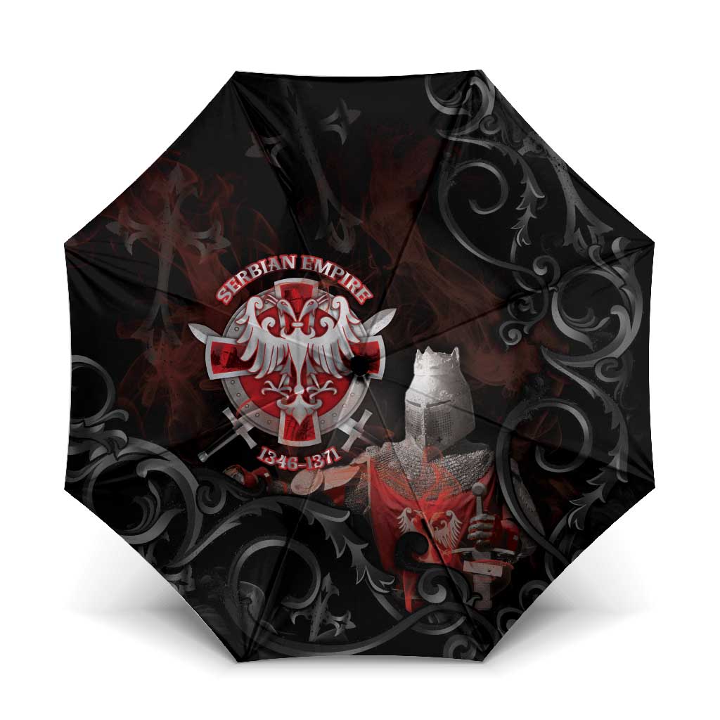 Serbian Empire Umbrella Knight With Emblem Double Eagle - Wonder Print Shop