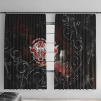 Serbian Empire Window Curtain Knight With Emblem Double Eagle - Wonder Print Shop