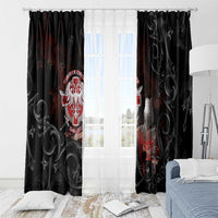 Serbian Empire Window Curtain Knight With Emblem Double Eagle - Wonder Print Shop