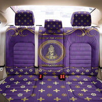 Carolingian Empire Back Car Seat Cover Charlemagne King Of The Franks - Wonder Print Shop