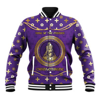 Carolingian Empire Baseball Jacket Charlemagne King Of The Franks - Wonder Print Shop