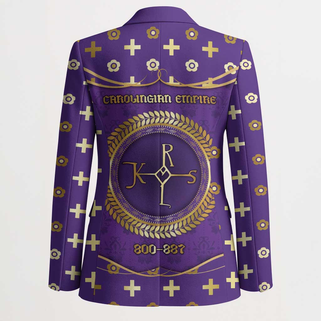 Carolingian Empire Blazer Charlemagne King Of The Franks - Wonder Print Shop