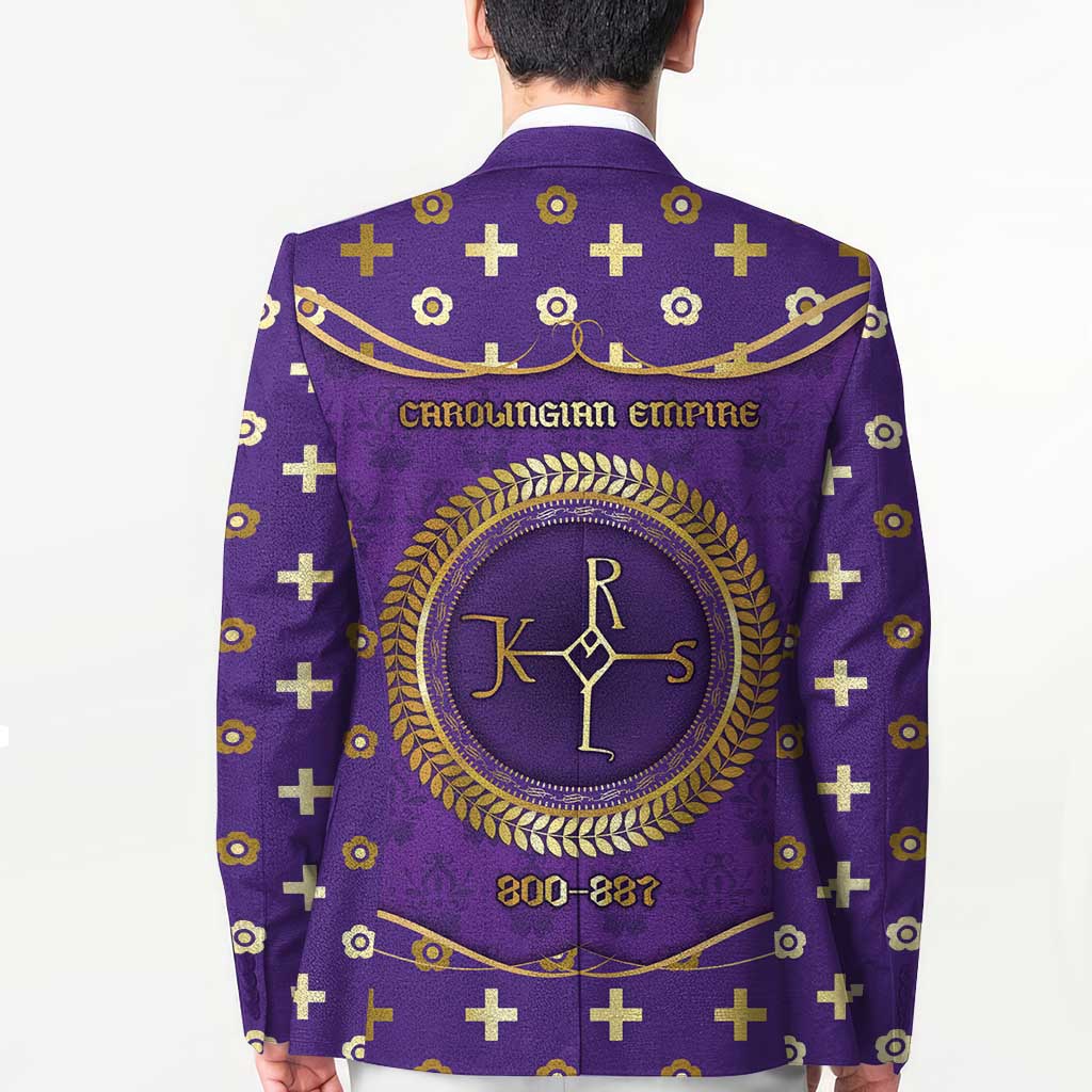 Carolingian Empire Blazer Charlemagne King Of The Franks - Wonder Print Shop