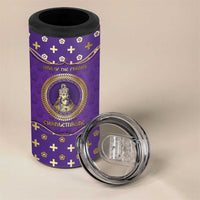 Carolingian Empire 4 in 1 Can Cooler Tumbler Charlemagne King Of The Franks - Wonder Print Shop