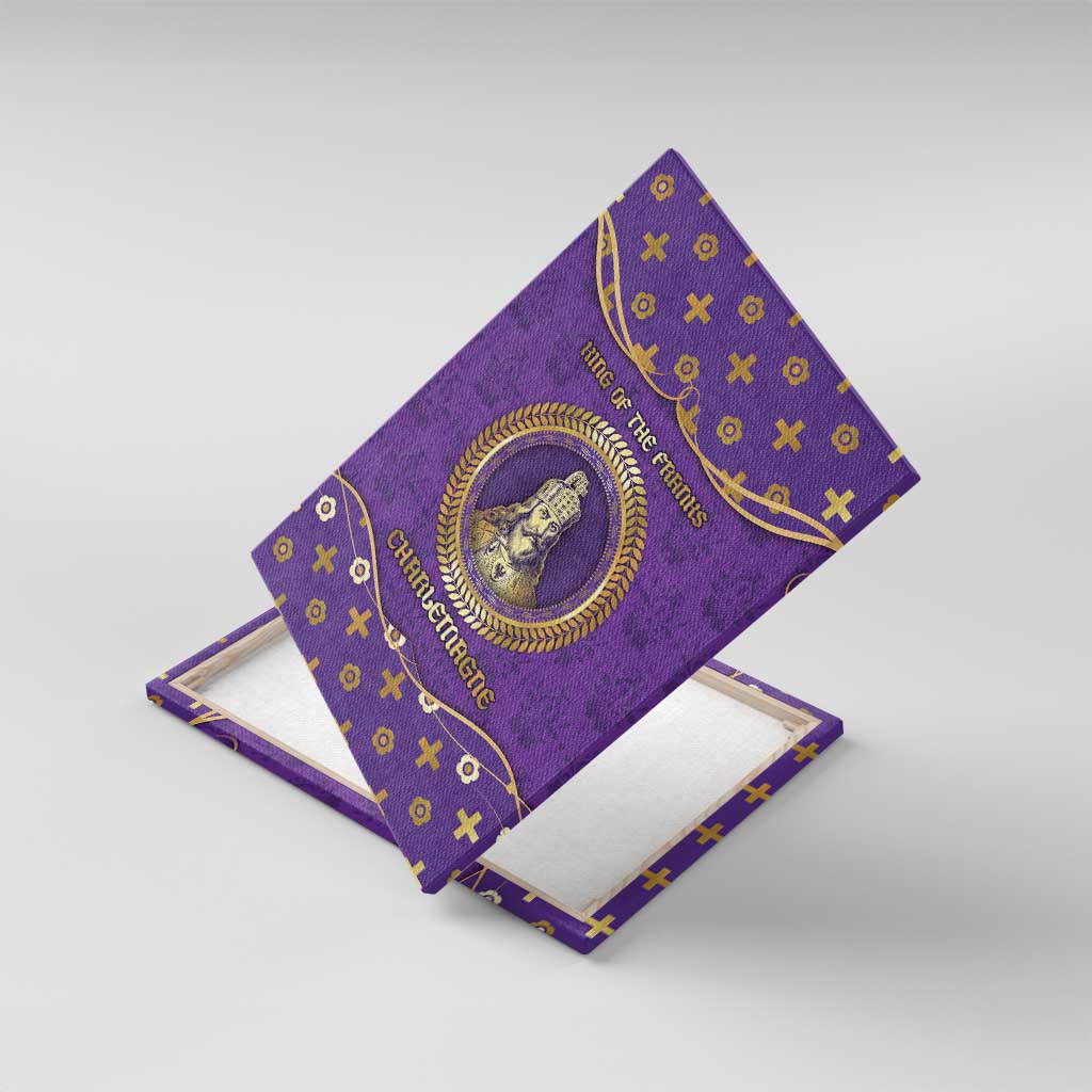 Carolingian Empire Canvas Wall Art Charlemagne King Of The Franks - Wonder Print Shop