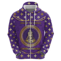 Carolingian Empire Hoodie Charlemagne King Of The Franks - Wonder Print Shop