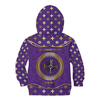 Carolingian Empire Kid Hoodie Charlemagne King Of The Franks - Wonder Print Shop