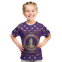 Carolingian Empire Kid T Shirt Charlemagne King Of The Franks - Wonder Print Shop