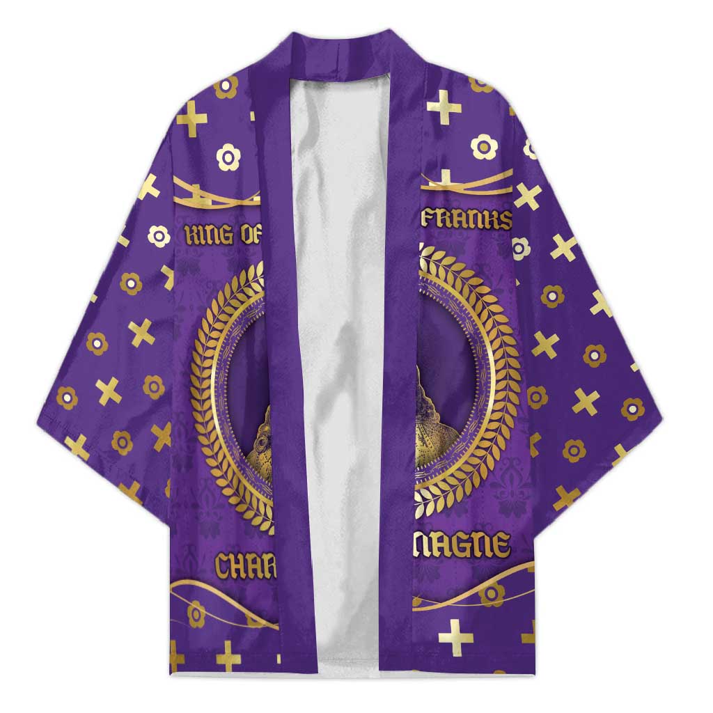 Carolingian Empire Kimono Charlemagne King Of The Franks - Wonder Print Shop