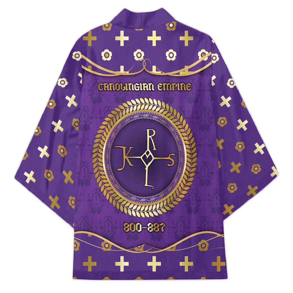 Carolingian Empire Kimono Charlemagne King Of The Franks - Wonder Print Shop