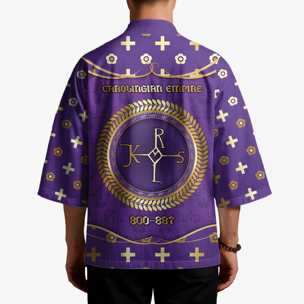 Carolingian Empire Kimono Charlemagne King Of The Franks - Wonder Print Shop