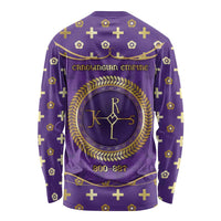 Carolingian Empire Long Sleeve Shirt Charlemagne King Of The Franks - Wonder Print Shop