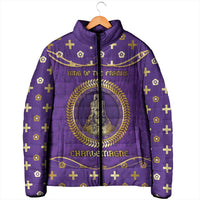 Carolingian Empire Padded Jacket Charlemagne King Of The Franks - Wonder Print Shop