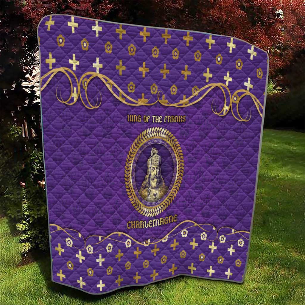Carolingian Empire Quilt Charlemagne King Of The Franks - Wonder Print Shop