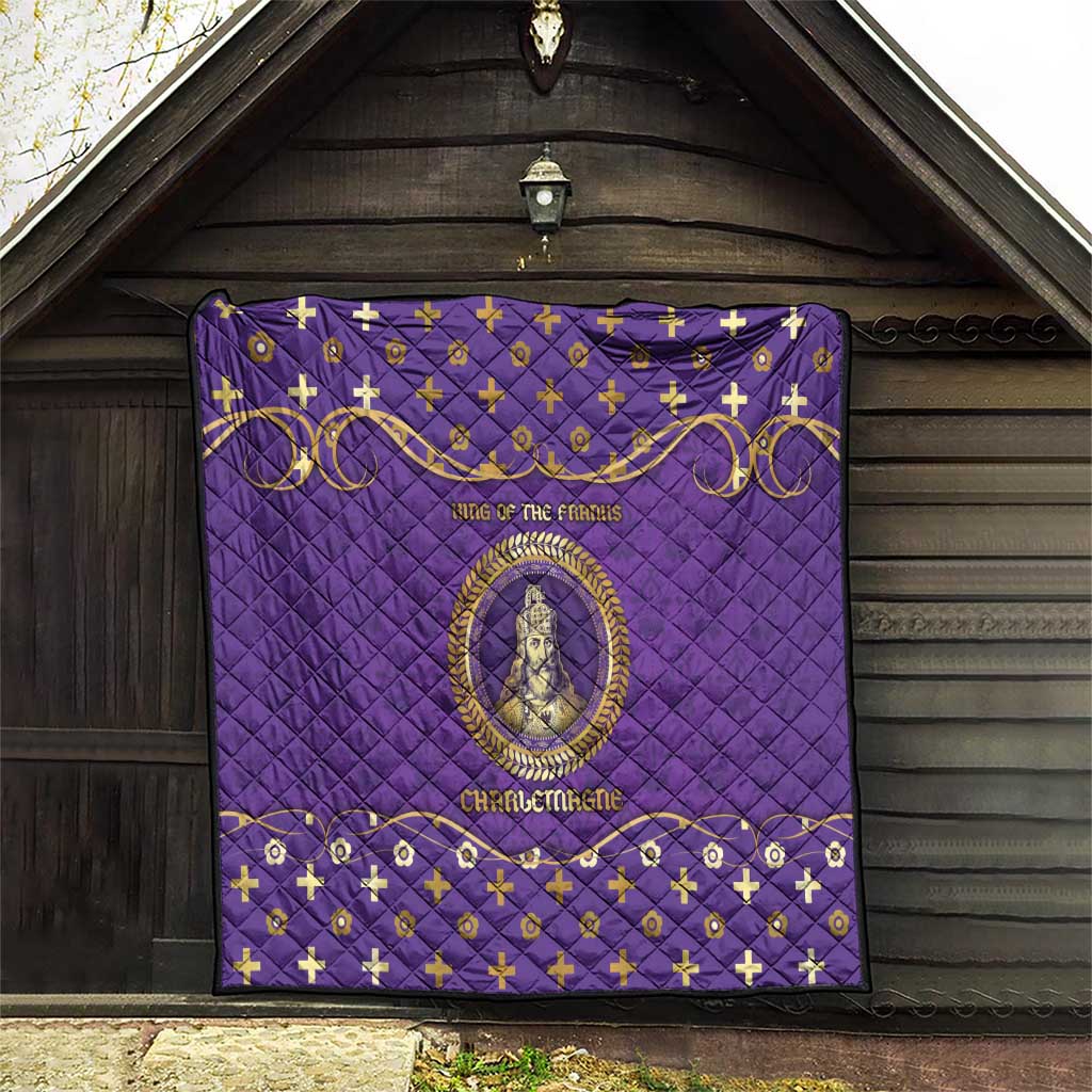 Carolingian Empire Quilt Charlemagne King Of The Franks - Wonder Print Shop