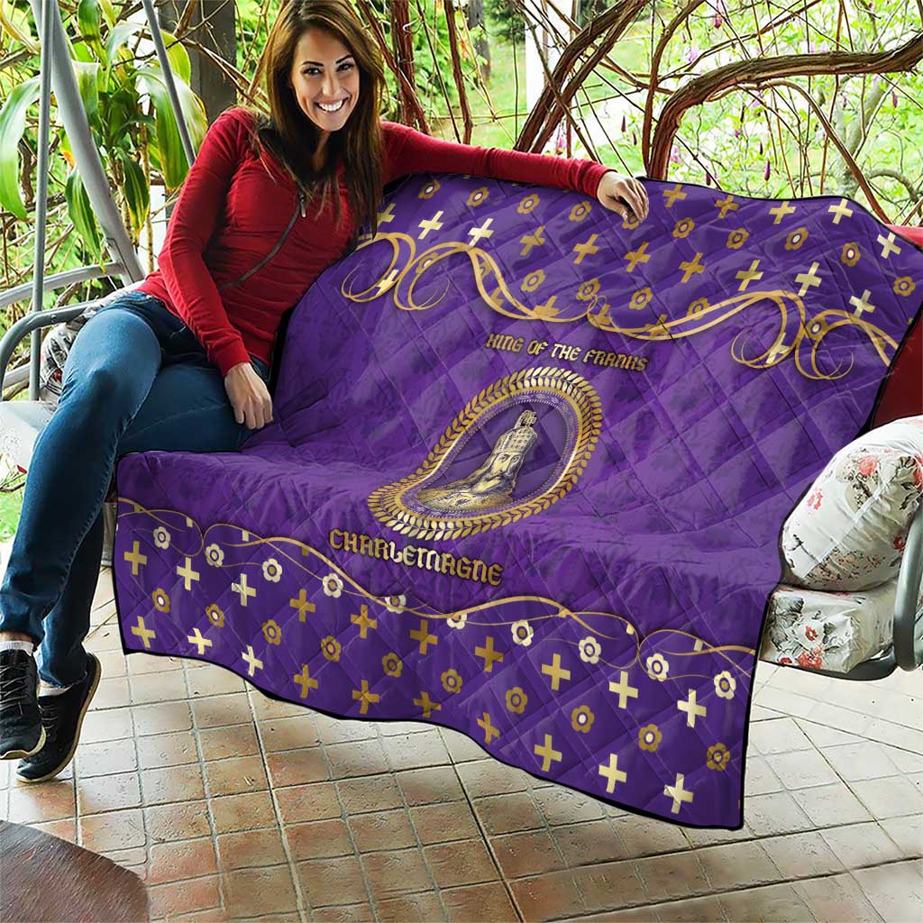 Carolingian Empire Quilt Charlemagne King Of The Franks - Wonder Print Shop