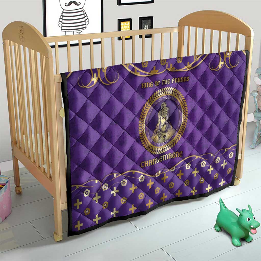 Carolingian Empire Quilt Charlemagne King Of The Franks - Wonder Print Shop