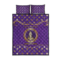Carolingian Empire Quilt Bed Set Charlemagne King Of The Franks - Wonder Print Shop