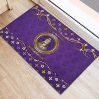 Carolingian Empire Rubber Doormat Charlemagne King Of The Franks - Wonder Print Shop