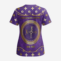 Carolingian Empire Scrub Top Charlemagne King Of The Franks - Wonder Print Shop