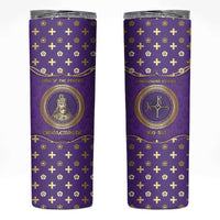 Carolingian Empire Skinny Tumbler Charlemagne King Of The Franks - Wonder Print Shop