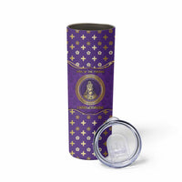 Carolingian Empire Skinny Tumbler Charlemagne King Of The Franks - Wonder Print Shop