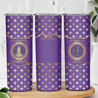Carolingian Empire Skinny Tumbler Charlemagne King Of The Franks - Wonder Print Shop