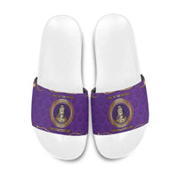 Carolingian Empire Slide Sandals Charlemagne King Of The Franks - Wonder Print Shop