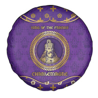 Carolingian Empire Spare Tire Cover Charlemagne King Of The Franks - Wonder Print Shop