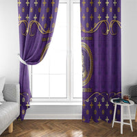 Carolingian Empire Window Curtain Charlemagne King Of The Franks - Wonder Print Shop