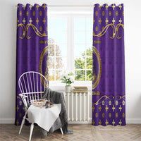 Carolingian Empire Window Curtain Charlemagne King Of The Franks - Wonder Print Shop