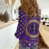 Carolingian Empire Women Casual Shirt Charlemagne King Of The Franks - Wonder Print Shop