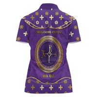 Carolingian Empire Women Polo Shirt Charlemagne King Of The Franks - Wonder Print Shop