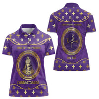 Carolingian Empire Women Polo Shirt Charlemagne King Of The Franks - Wonder Print Shop