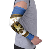 Personalized Italy Friuli-Venezia Giulia Arm Sleeves Golden Eagle With Baroque Patterns