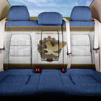 Italy Friuli-Venezia Giulia Back Car Seat Cover Golden Eagle With Baroque Patterns
