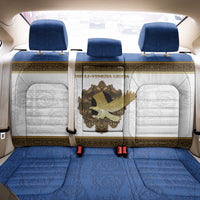 Italy Friuli-Venezia Giulia Back Car Seat Cover Golden Eagle With Baroque Patterns