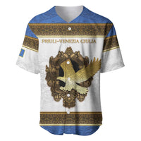 Personalized Italy Friuli-Venezia Giulia Baseball Jersey Golden Eagle With Baroque Patterns