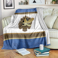 Italy Friuli-Venezia Giulia Blanket Golden Eagle With Baroque Patterns