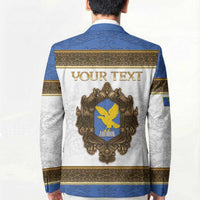 Personalized Italy Friuli-Venezia Giulia Blazer Golden Eagle With Baroque Patterns