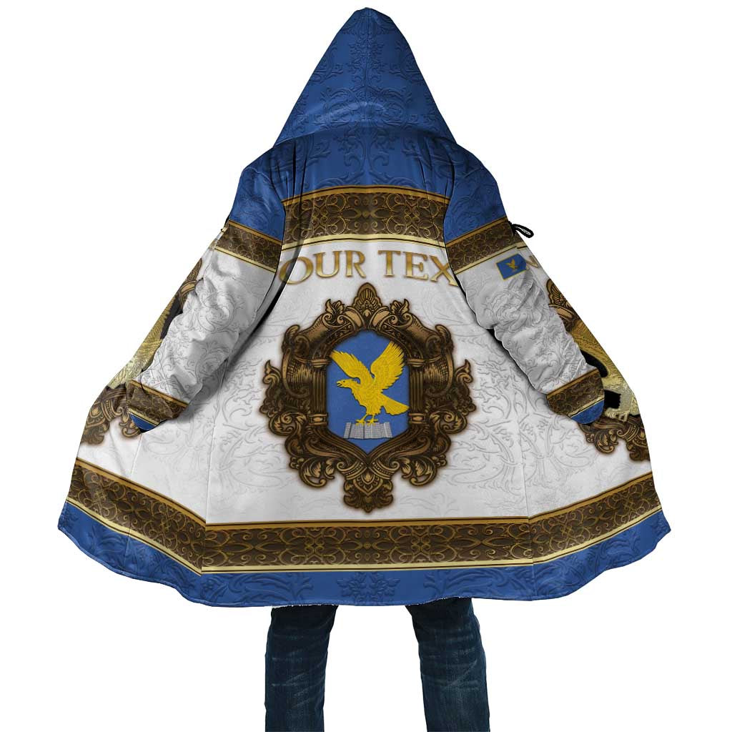 Personalized Italy Friuli-Venezia Giulia Cloak Golden Eagle With Baroque Patterns